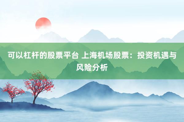 可以杠杆的股票平台 上海机场股票：投资机遇与风险分析
