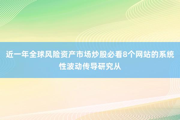 近一年全球风险资产市场炒股必看8个网站的系统性波动传导研究从