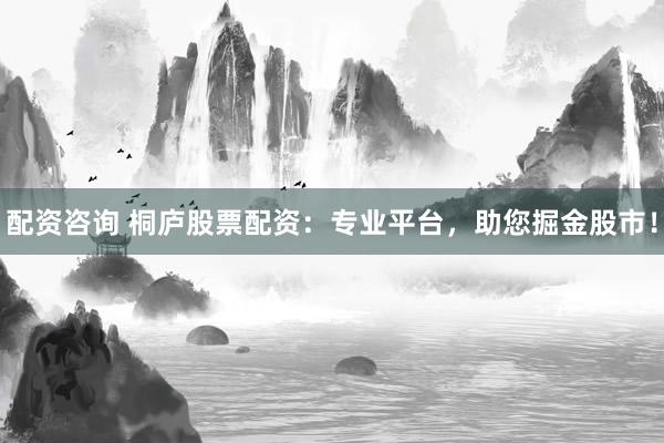 配资咨询 桐庐股票配资：专业平台，助您掘金股市！